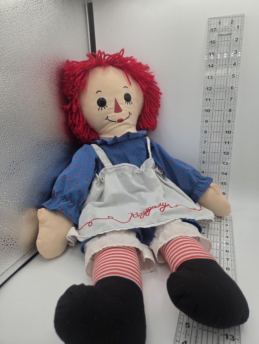 Vintage Raggedy Ann 24in Cloth Doll from 2000